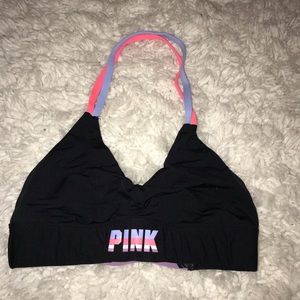 Strappy sports bra